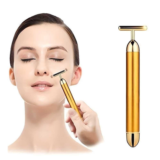 Neupik : Gold Energy Beauty Bar Electric Facial Massage Roller